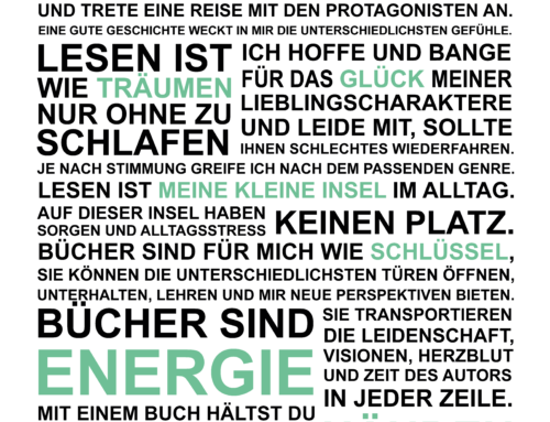 Ich liebe Bücher Poster